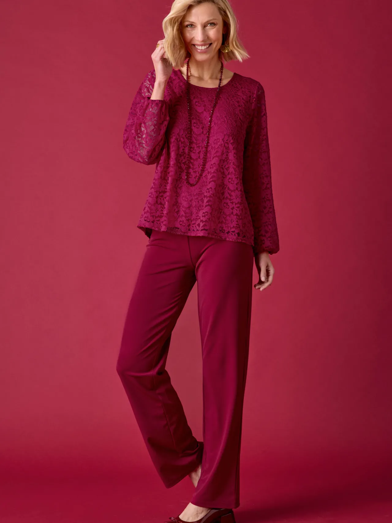 Tee-shirt avec dentelle