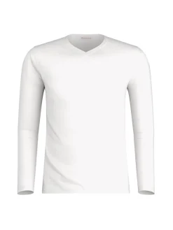 Tee-shirt col V en coton