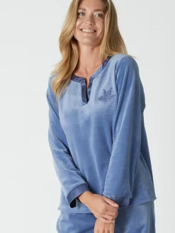 Tee-shirt de pyjama maille velours