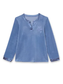 Tee-shirt de pyjama maille velours