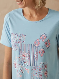 Tee-shirt de pyjama manches courtes