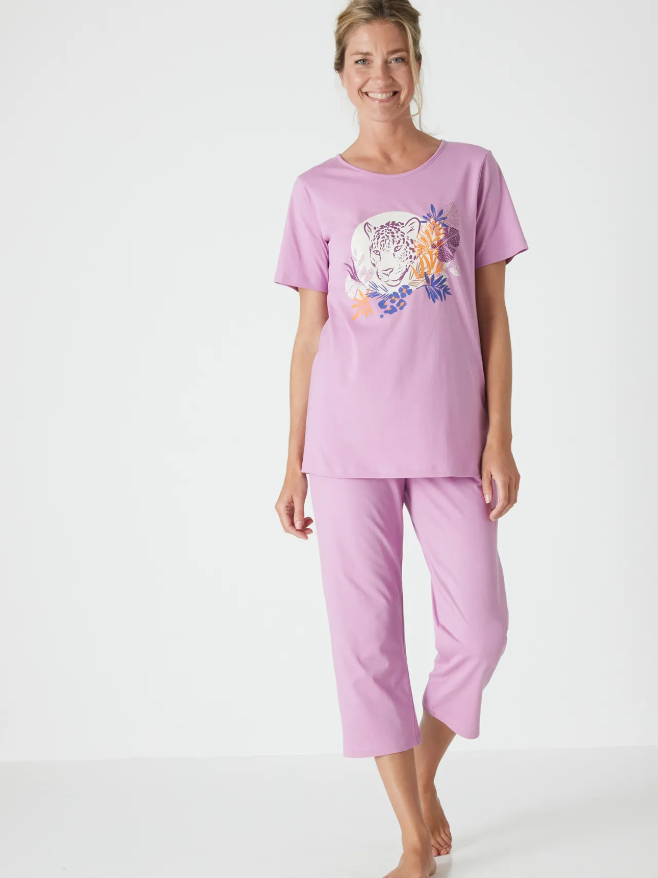 Tee-shirt de pyjama manches courtes
