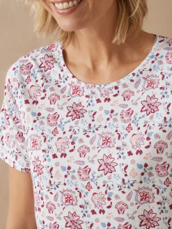 Tee-shirt de pyjama manches courtes