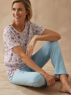 Tee-shirt de pyjama manches courtes