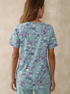 Tee-shirt de pyjama pur coton