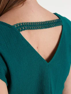 Tee-shirt dos fantaisie