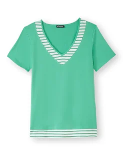 Tee-shirt effet 2 en 1