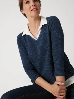 Tee-shirt effet 2 en 1