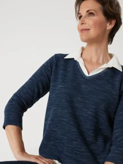 Tee-shirt effet 2 en 1