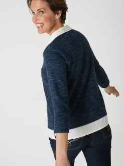 Tee-shirt effet 2 en 1