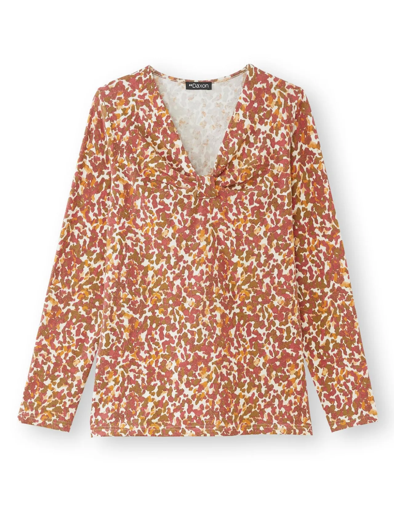 Tee-shirt effet noeud à l'encolure