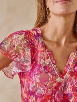 Tee-shirt en dentelle