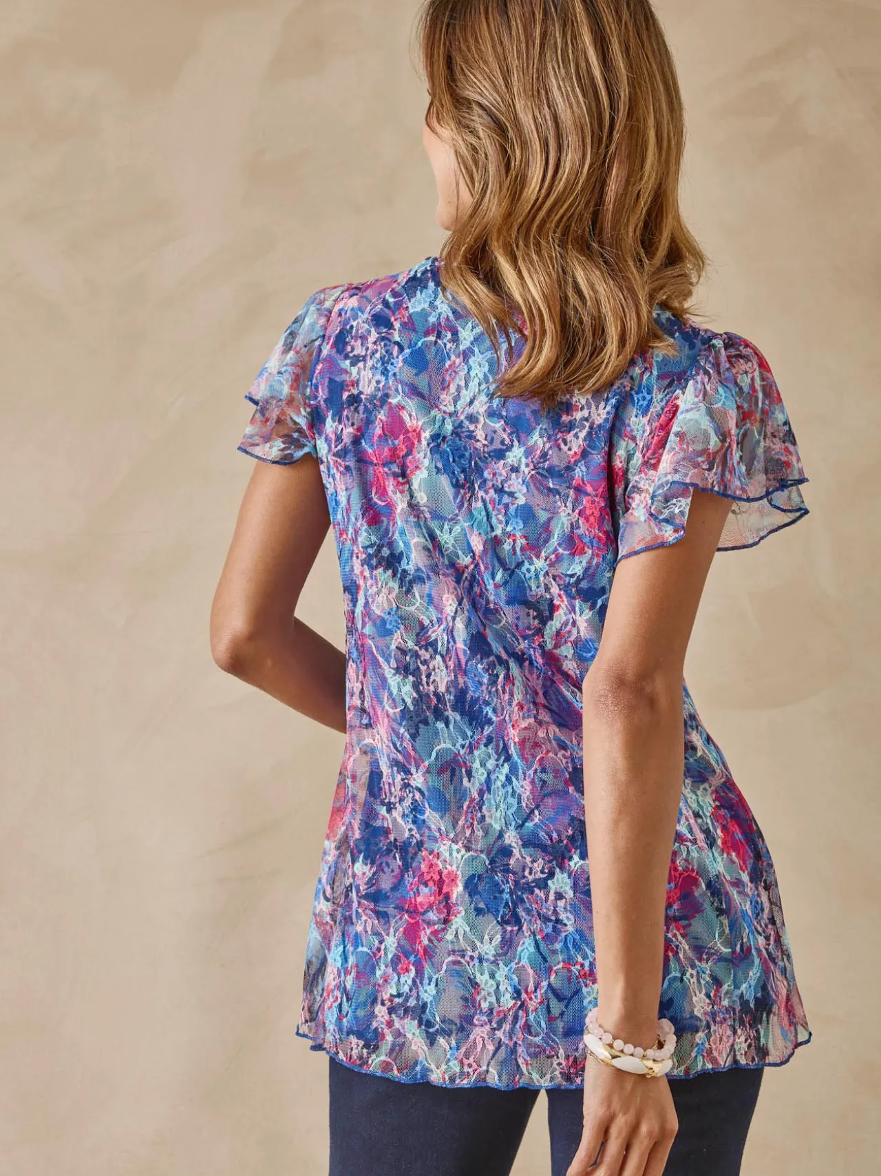 Tee-shirt en dentelle