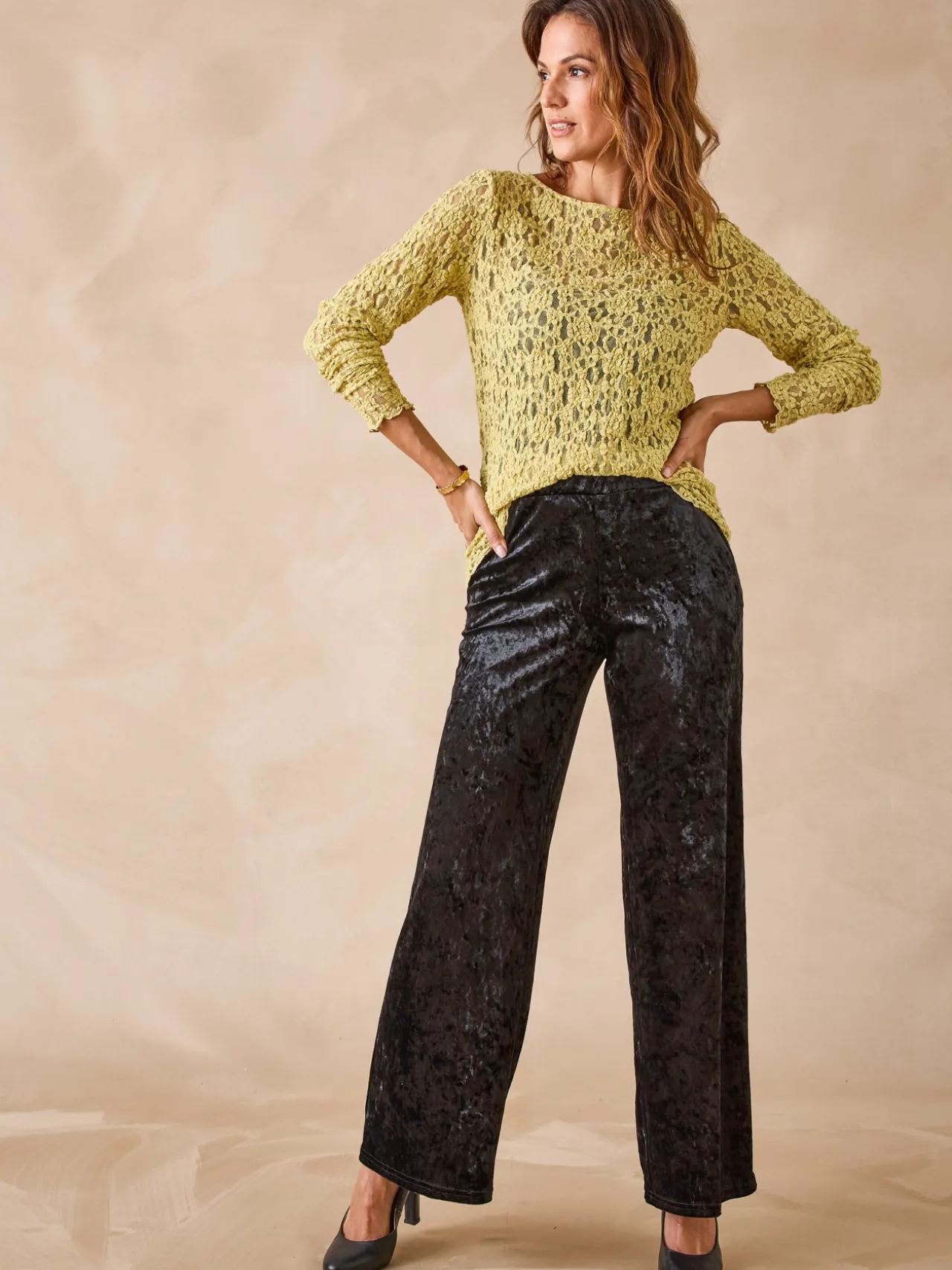 Tee-shirt en dentelle