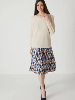 Tee-shirt en maille fantaisie