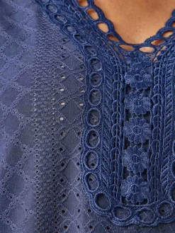 Tee-shirt en maille fantaisie.