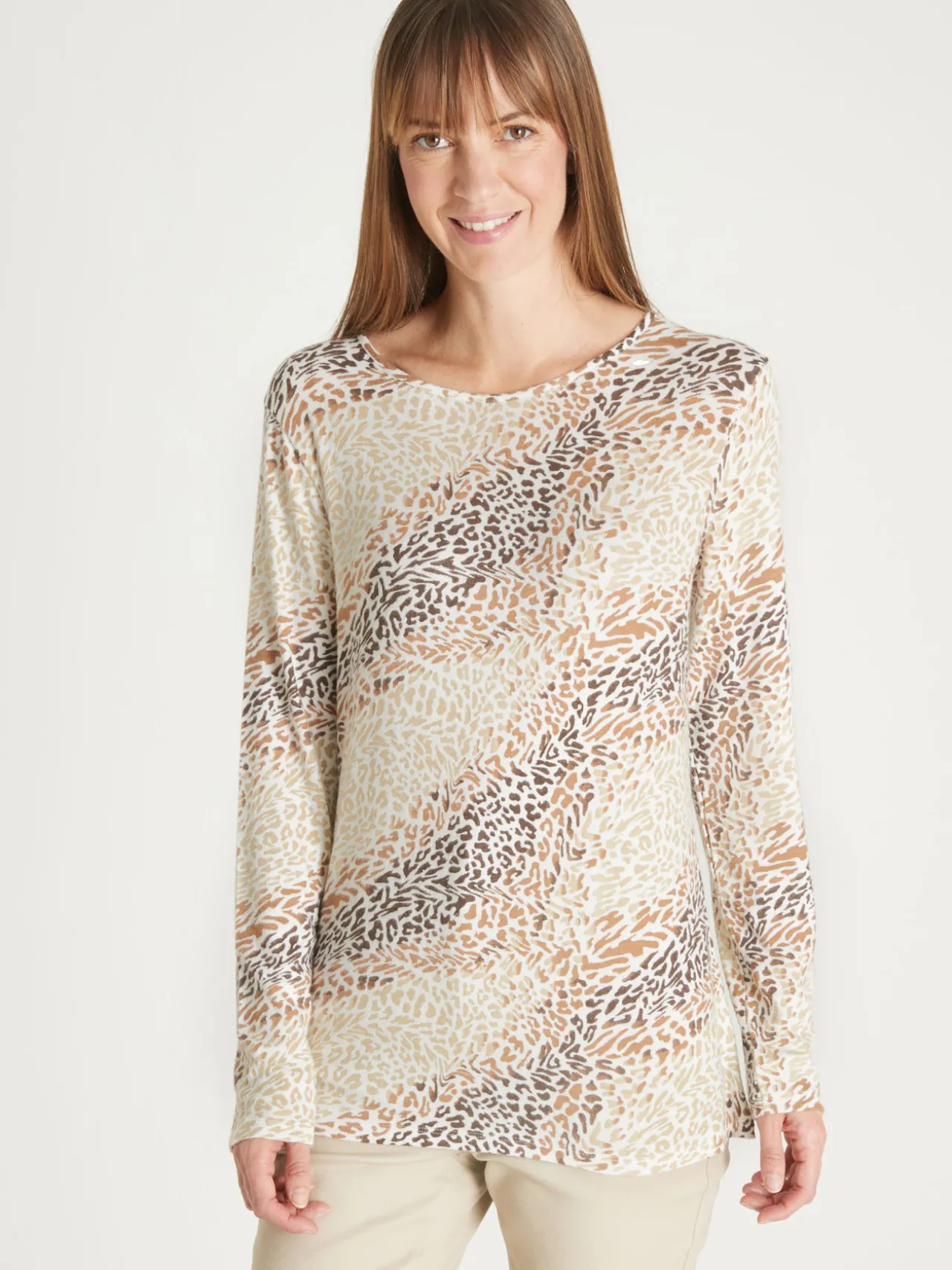 Tee-shirt en maille flammée