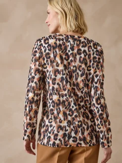 Tee-shirt en maille gaufrée