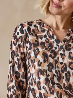 Tee-shirt en maille gaufrée