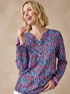 Tee-shirt en maille gaufrée