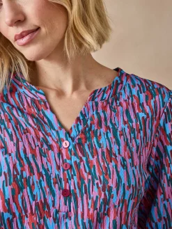 Tee-shirt en maille gaufrée