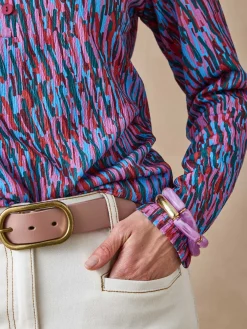 Tee-shirt en maille gaufrée