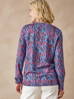 Tee-shirt en maille gaufrée