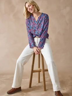 Tee-shirt en maille gaufrée