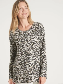 Tee-shirt en maille émerisée