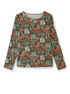 Tee-shirt encolure fantaisie