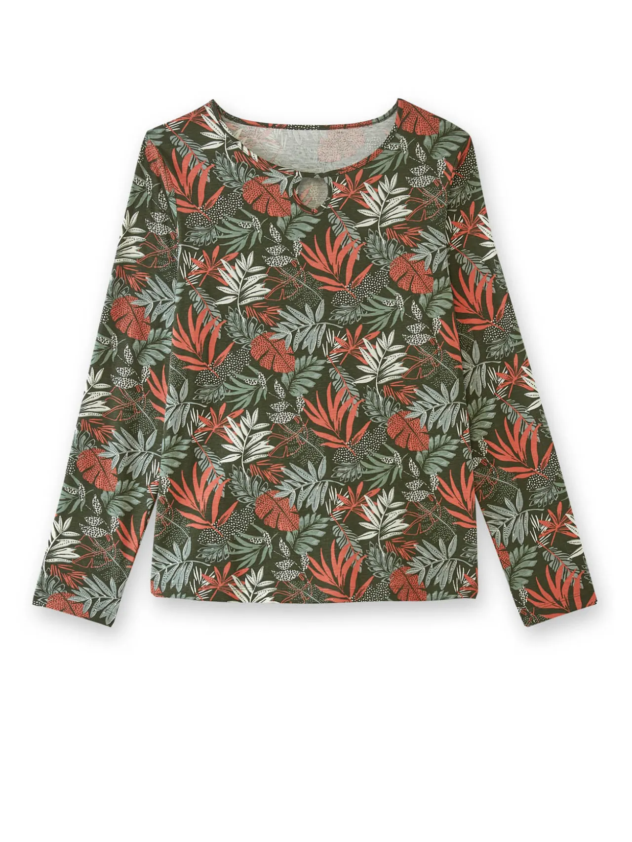 Tee-shirt encolure fantaisie