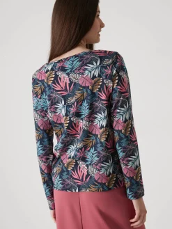 Tee-shirt encolure fantaisie