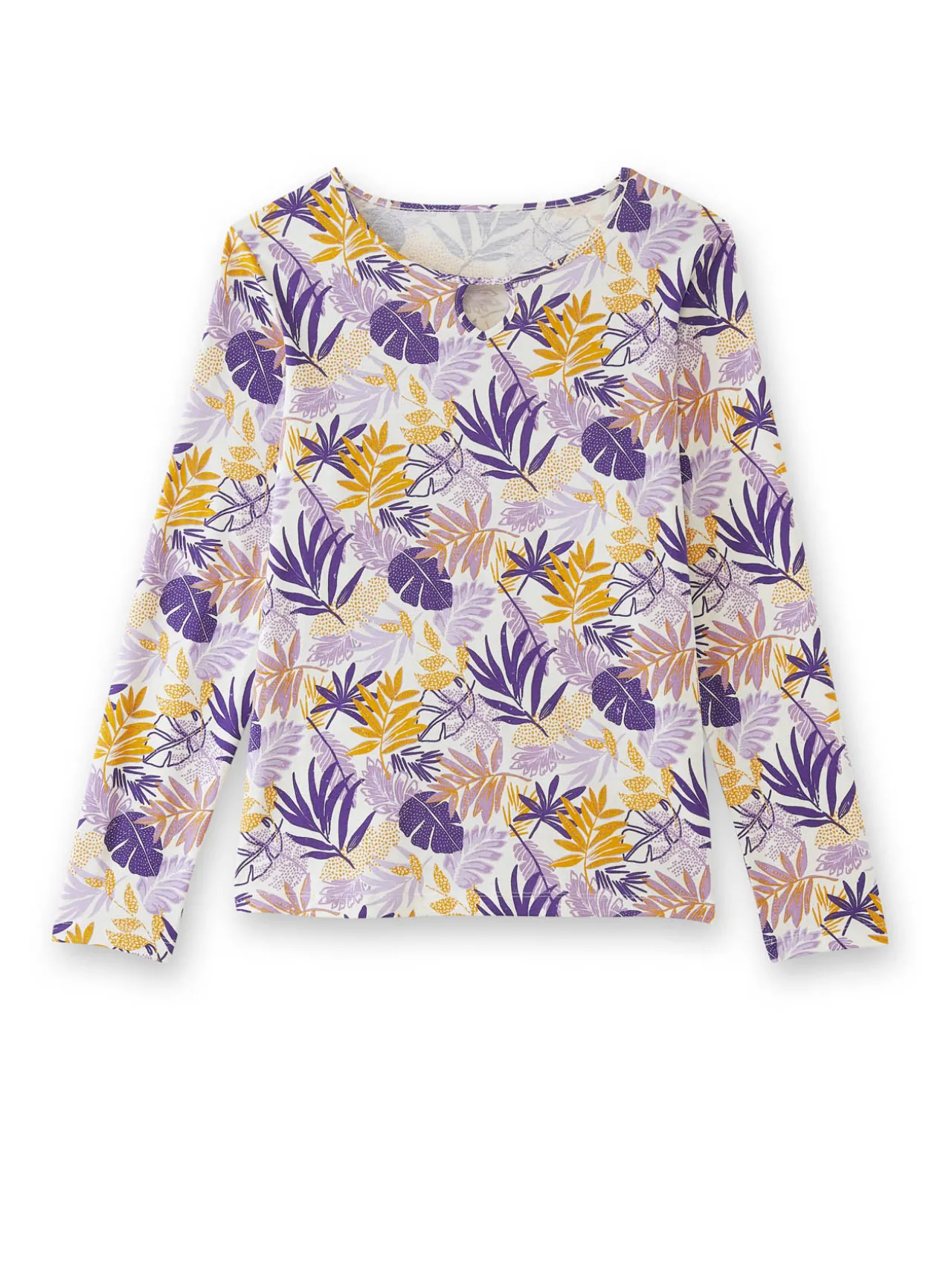 Tee-shirt encolure fantaisie