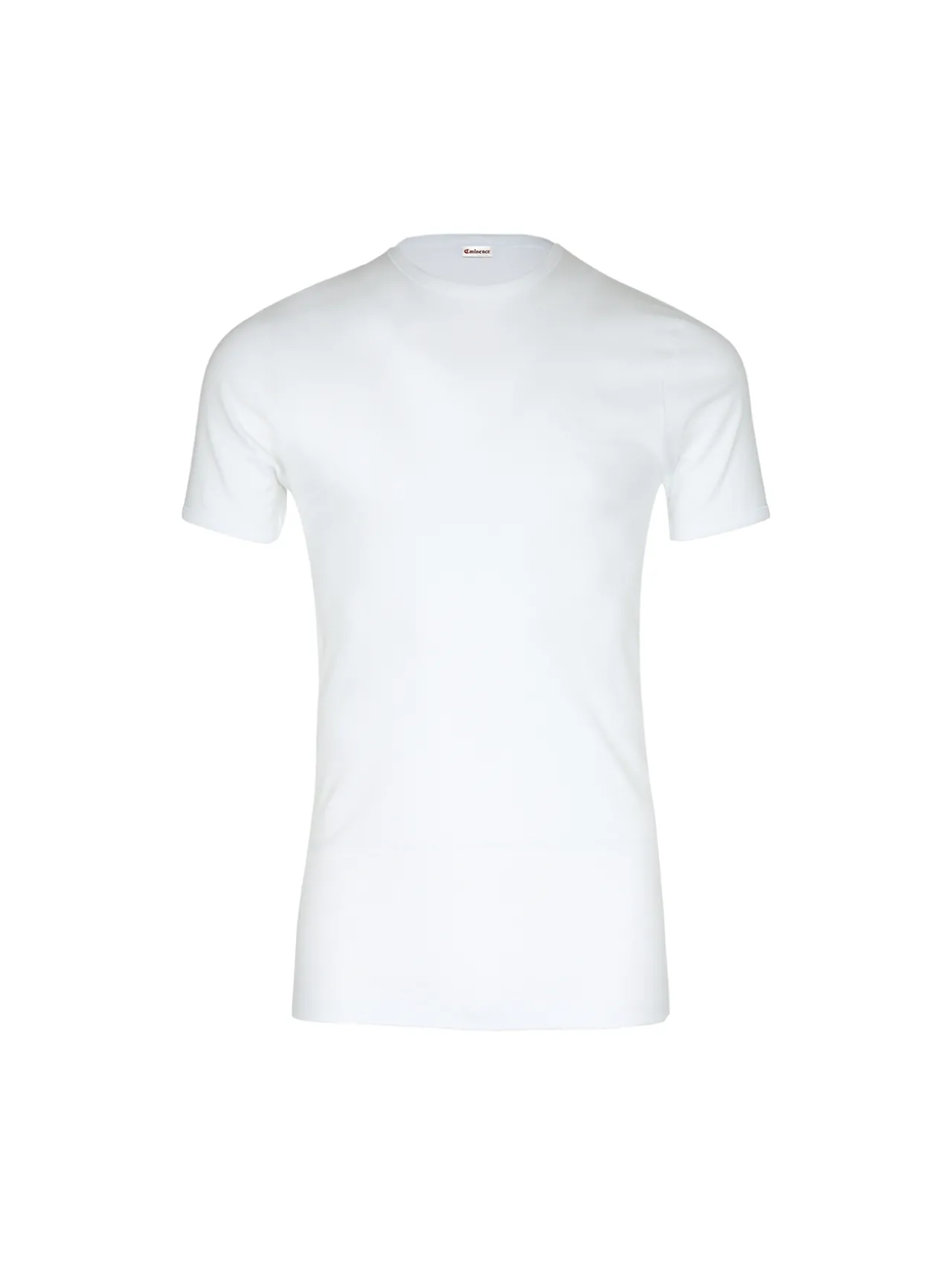 Tee-shirt encolure ronde, pur coton