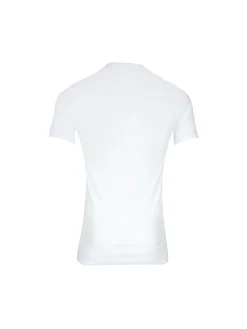 Tee-shirt encolure ronde, pur coton