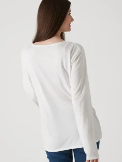 Tee-shirt maille émerisée