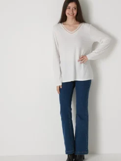 Tee-shirt maille émerisée