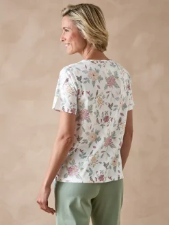 Tee-shirt manches courtes maille coton