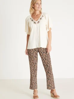 Tee-shirt manches courtes papillon