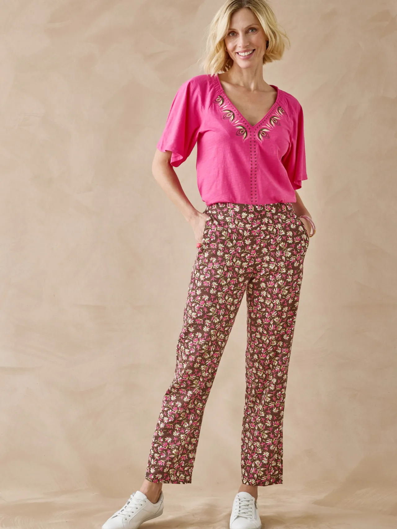 Tee-shirt manches courtes papillon