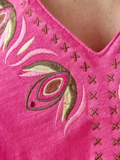 Tee-shirt manches courtes papillon