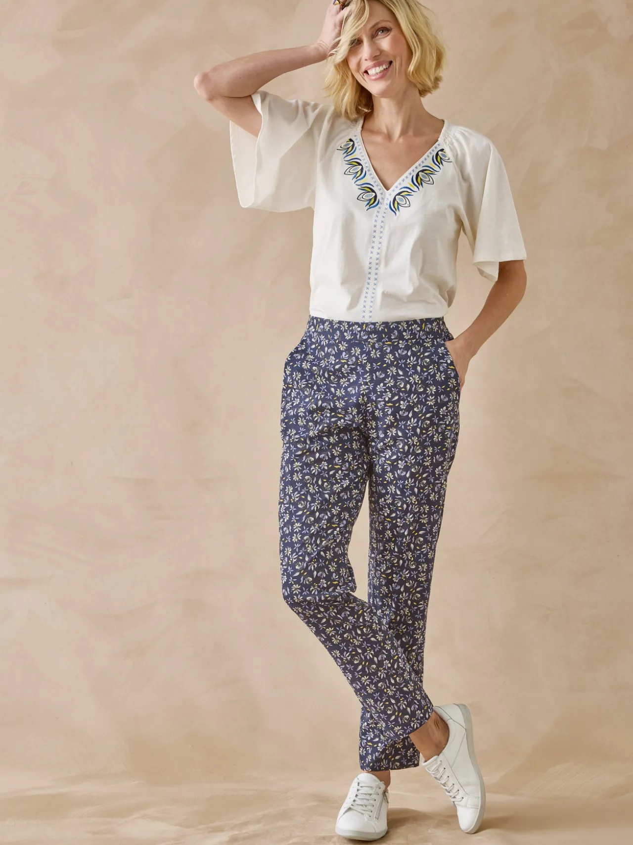 Tee-shirt manches courtes papillon