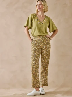 Tee-shirt manches courtes papillon