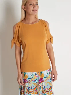 Tee-shirt manches T ouvertes