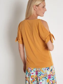 Tee-shirt manches T ouvertes