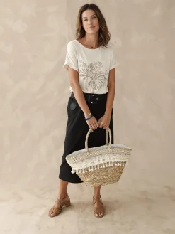 Tee-shirt motif palmier