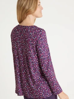 Tee-shirt tunique manches longues