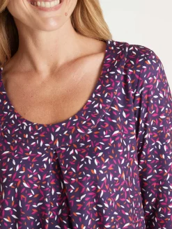 Tee-shirt tunique manches longues