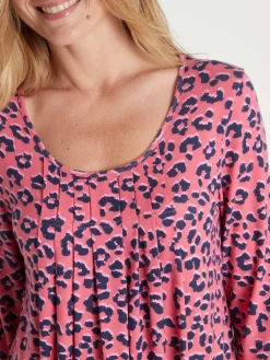 Tee-shirt tunique manches longues