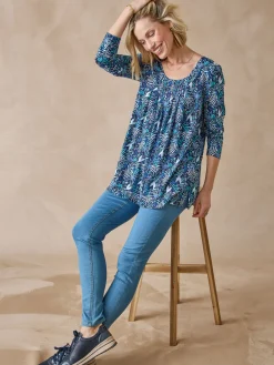 Tee-shirt tunique manches longues